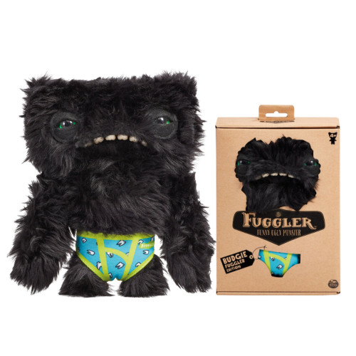 М'яка іграшка Чорний Фуглер в трусах Fuggler Wide Eyed Weirdo Budgie Fugglers М'яка іграшка Чорний Фуглер в трусах Fuggler Wide Eyed Weirdo Budgie Fugglers
