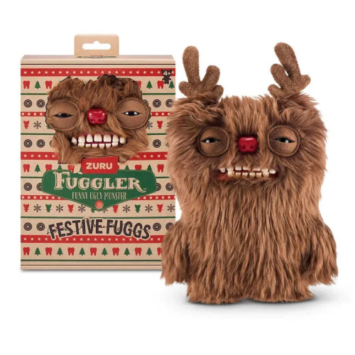 М'яка іграшка Фаглер Олень Reindeer Fuggler Festive Fuggs М'яка іграшка Фаглер Олень Reindeer Fuggler Festive Fuggs