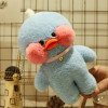 Синя Качка Лалафанфан Пеппа - Lalafanfan Качечка М'яка іграшка Cafe mimi duck Синя Качка Лалафанфан Пеппа - Lalafanfan Качечка М'яка іграшка Cafe mimi duck