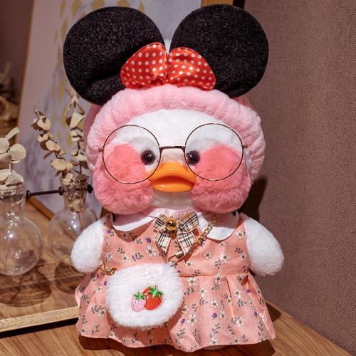 Утка Лалафанфан - Микки Маус - Lalafanfan Уточка Мягкая игрушка Cafe mimi duck Утка Лалафанфан - Микки Маус - Lalafanfan Уточка Мягкая игрушка Cafe mimi duck