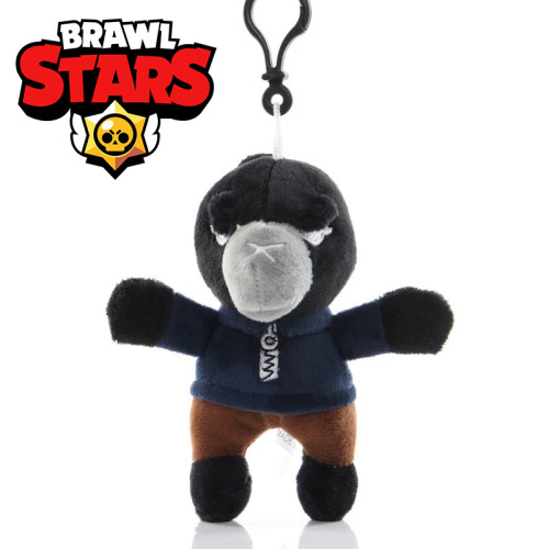 Брелок - Мягкая игрушка ВОРОН - Бравл Старс - 13см - Brawl Stars Брелок - Мягкая игрушка ВОРОН - Бравл Старс - 13см - Brawl Stars