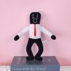Мягкая игрушка Скибиди Туалет 25 см - Агент Колонка из Skibidi Toilet